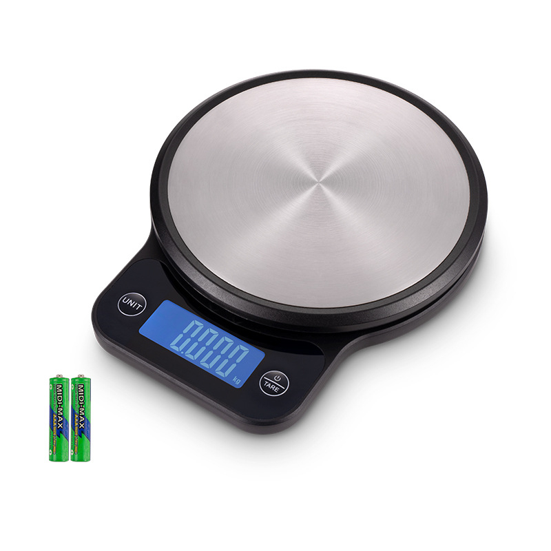 HEL K200H kuhinjska digitalna vaga, kapacitet 5 kg, preciznost 0,1 g, nehrđajući čelik