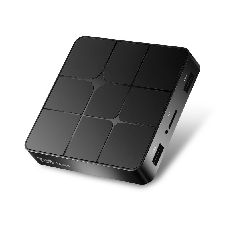 T96 MAR Android 10.0 set-top box, S905W2, Bluetooth dual-band, 2GB RAM + 16GB ROM, 720p HD