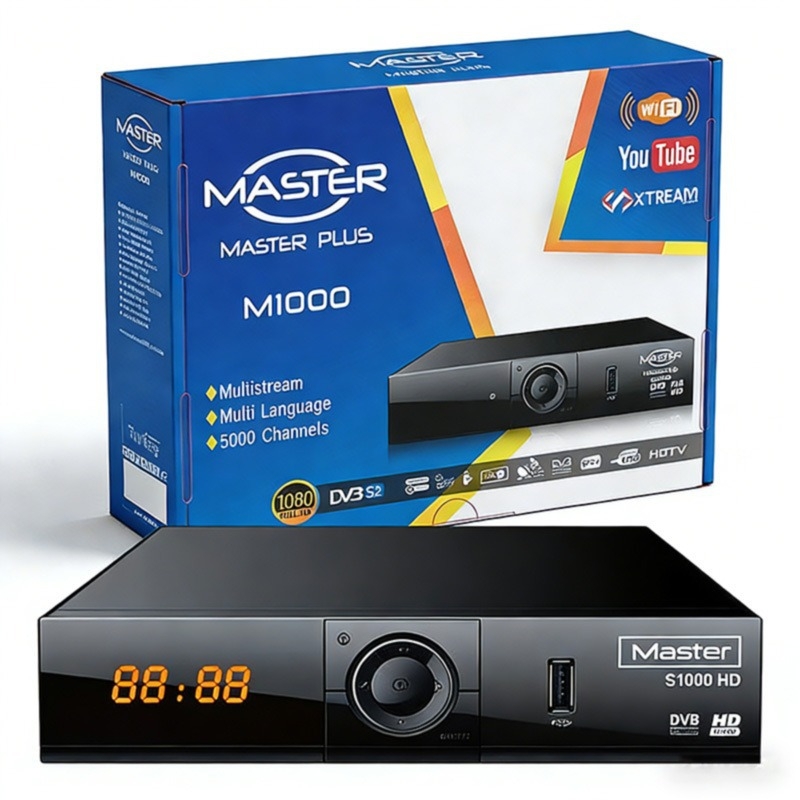 Master S1000 S2 decodor set-top box receptor