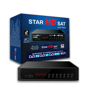 DVB-T2 H.264 Set-Top Box digital cu receptor HD pentru uz casnic