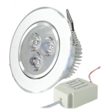 LED stropno spot svjetlo, ugrađeno, za kućnu pozadinsku zidnu površinu, 3W/5W/7W i 12W/18W, Bullseye svjetlo