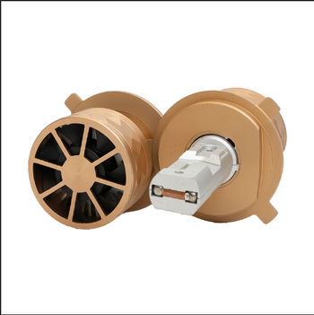 LED φανάρια αυτοκινήτου 75W με διπλό σωλήνα χαλκού για ψύξη, υπερ-λαμπρός προβολέας, H4 λάμπα με ενσωματωμένο φως υψηλής και χαμηλής δέσμης