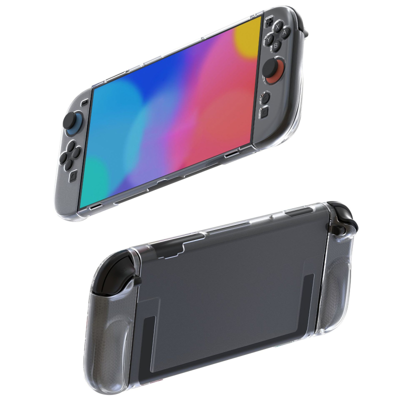 Switch 2 zaštitno kućište s odvojenim kućištem kontrolera i PC srednjim okvirom, prozirni zaštitni omotač, prijenosno