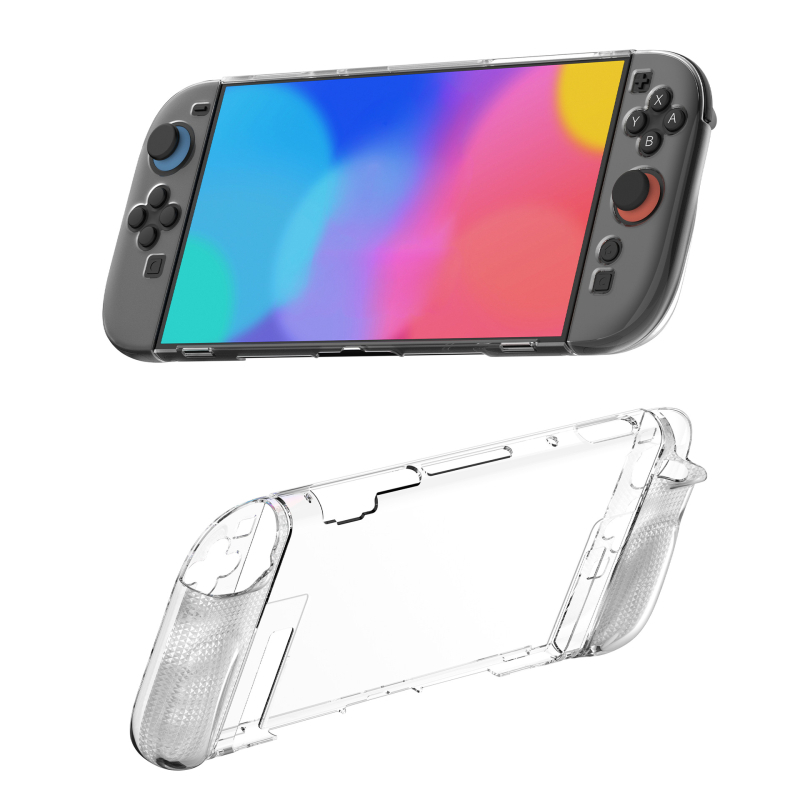 Switch 2 zaštitno kućište s odvojenim kućištem kontrolera i PC srednjim okvirom, prozirni zaštitni omotač, prijenosno