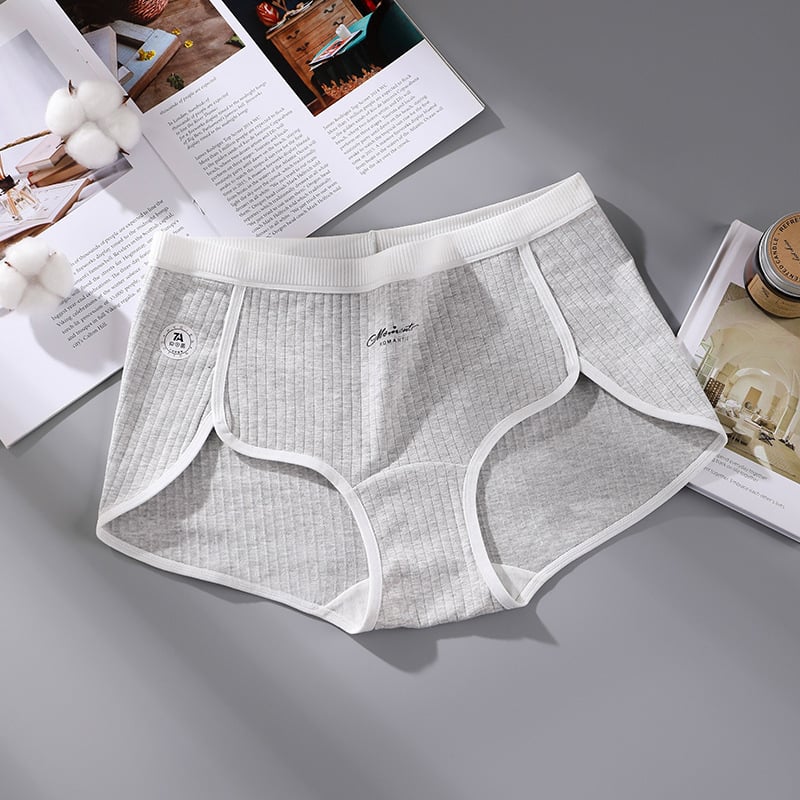 Ženske bokserice od pamuka, plus veličina, pamuk klase A, antibakterijske, prozračne, sportski stil, produženi preponski dio.