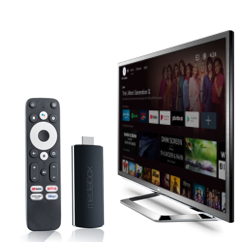 Mediabox Box TV Smart Google certificat Neo Stick 1GB RAM 8GB ROM