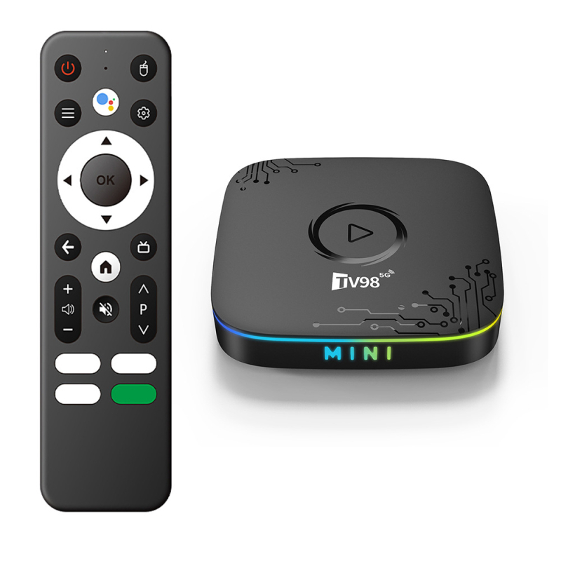 Tv98 ATV Mini Set-Top Box Android 14, Dual-Band, HDMI, Media Player 8K