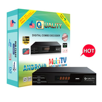 DVB-T2S2 HD σετ-τοπ μπόξ με H.265 για οικιακή χρήση