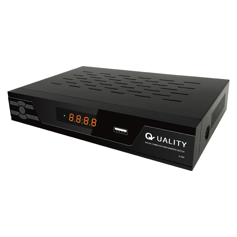 DVB-T2S2 HD σετ-τοπ μπόξ με H.265 για οικιακή χρήση