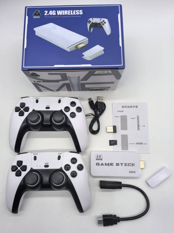 M15 Családi PSP mini otthoni televíziós játékkonzol, vezeték nélküli 2.4G, 4K HDMI, M8Pro