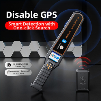 Automobilový GPS detektor, proti odpočúvaniu a monitorovaniu, detekcia bezdrôtových signálov, detekcia AirTag, skenovanie a zistenie, ochrana proti špehovaniu