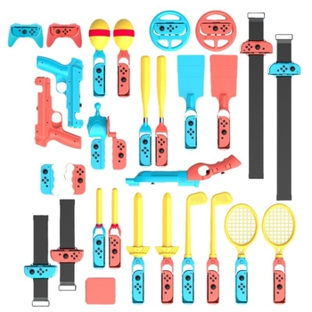 Ajitomo 33-u-1 senzorni sportski paket za NSOLED Joy-Con