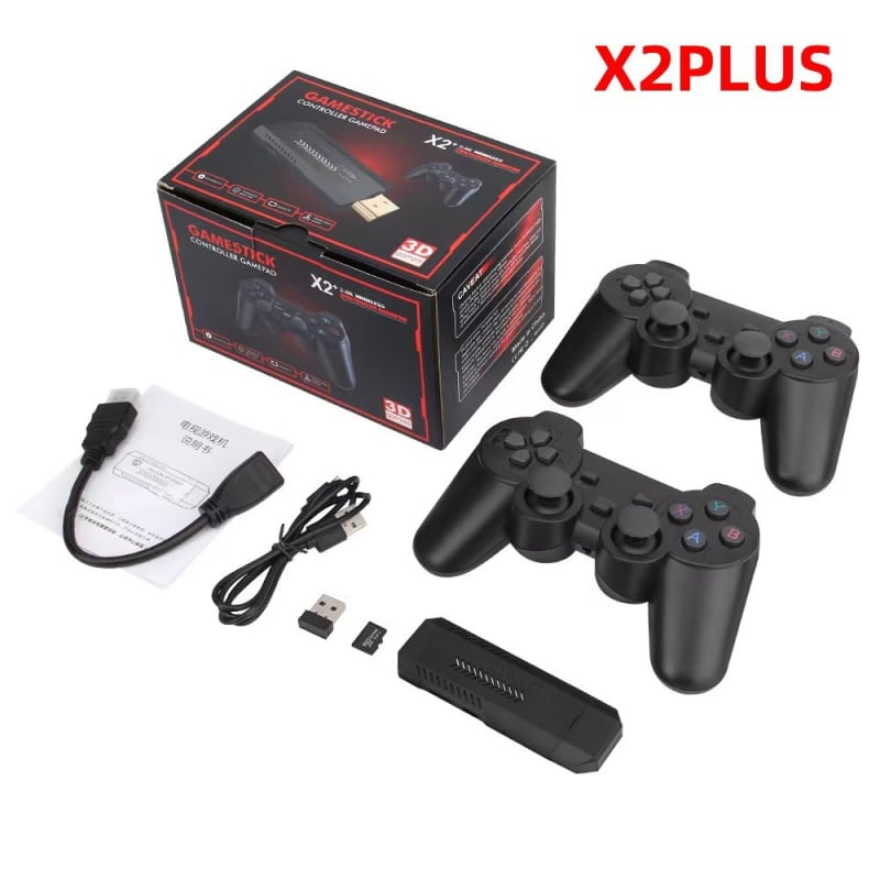 GD10 4K HD οικιακή κονσόλα arcade για τηλεόραση, ασύρματο 2,4G PSP ρετρό κουτί παιχνιδιών