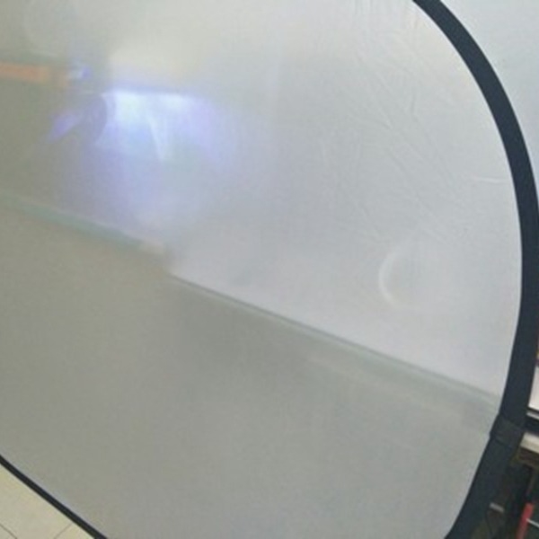 Panel mekog svjetla 100 × 150 cm, sklopivi, proziran, s torbom za nošenje – idealno za fotografiranje beba kod kuće