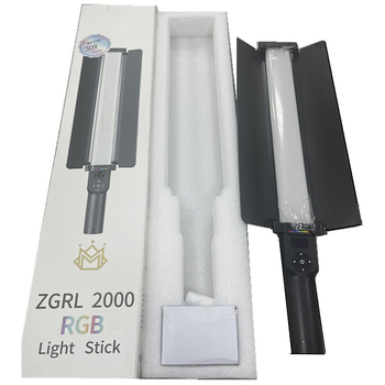 ZGRL2000RGB Ράβδος LED πλήρους χρωματικής γκάμας, φορητό φως για ζωντανές μεταδόσεις και λήψεις βίντεο