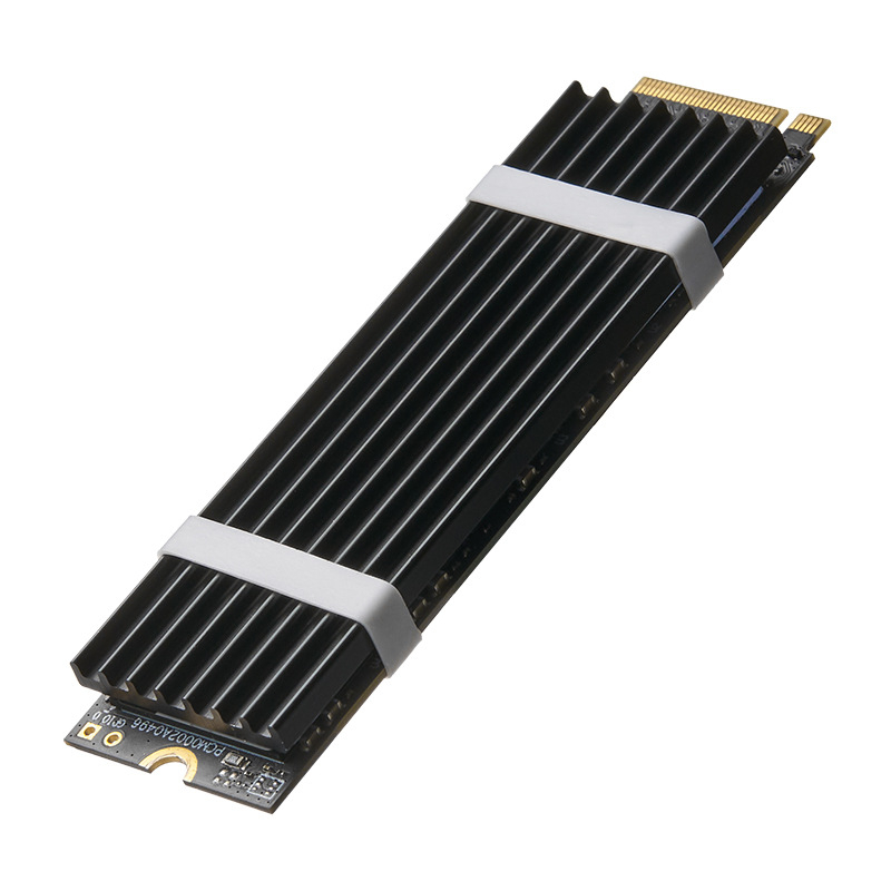 Алуминиев охладител за M.2 NVMe SSD 2280 с термопаста и винтове