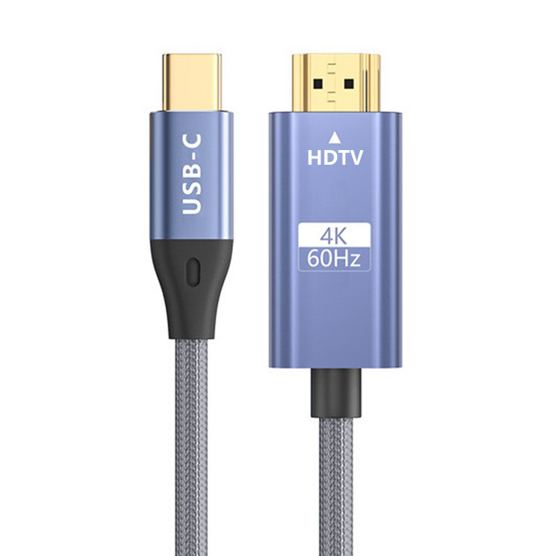 Type-C HDMI kábel, 8K/60, telefonokhoz, számítógépekhez és televíziókhoz