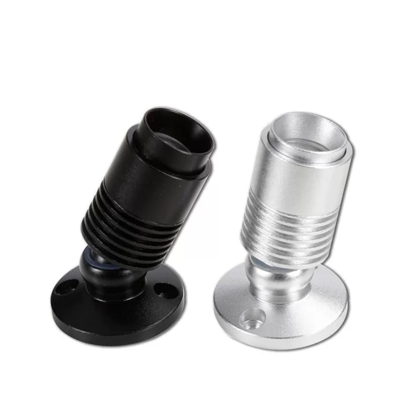 Bohao Lighting površinski montirani mini LED reflektor s podesivim zumom, za vitrine i ormare za nakit