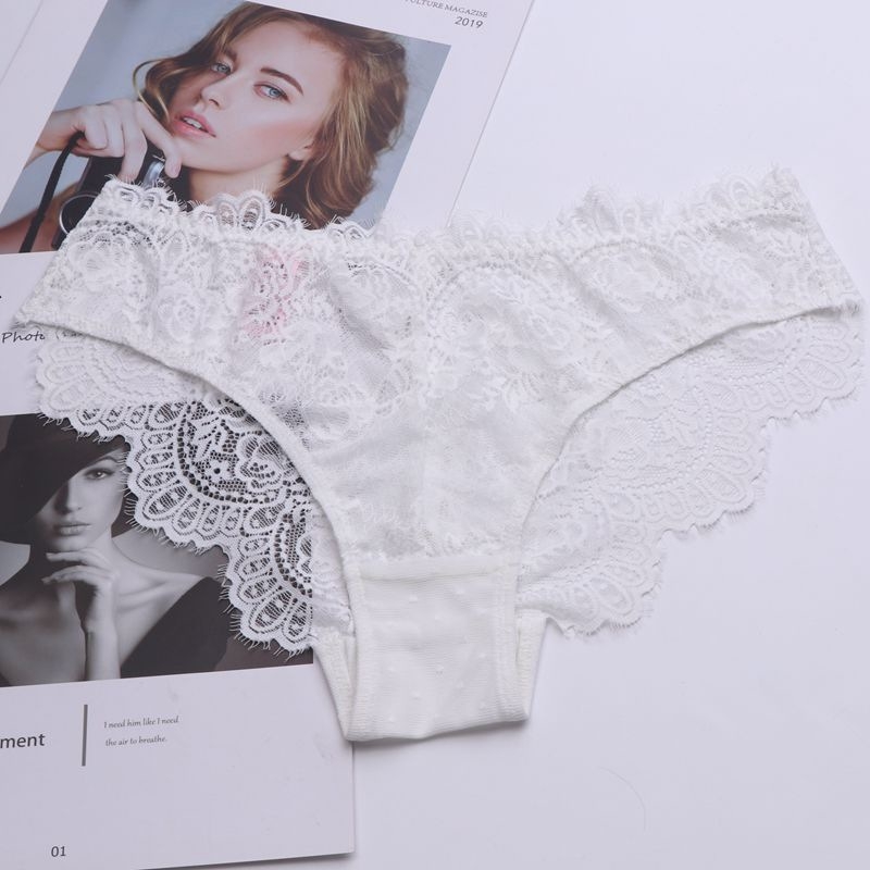 Seksi ženske čipkaste gaćice s francuskim stilom, tanke prozirne dizajne, veća veličina, podizanje bokova, niska stražnjica, trokutasti kroj