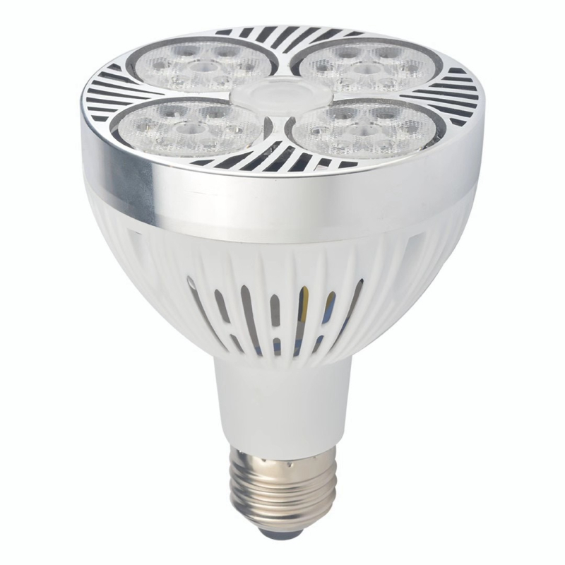 35W PAR30 LED spot svjetlo, 220V, tiši ventilator, visok sjaj bijelo-toplo-neutralno svjetlo za trgovine