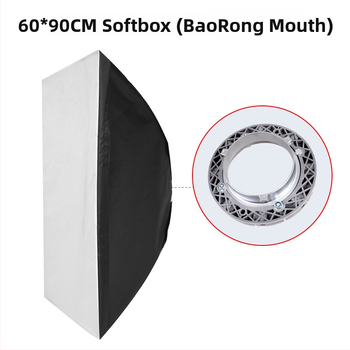 Štvorec 60×90 cm Softbox s difúzorom mäkkého svetla pre fotografovanie