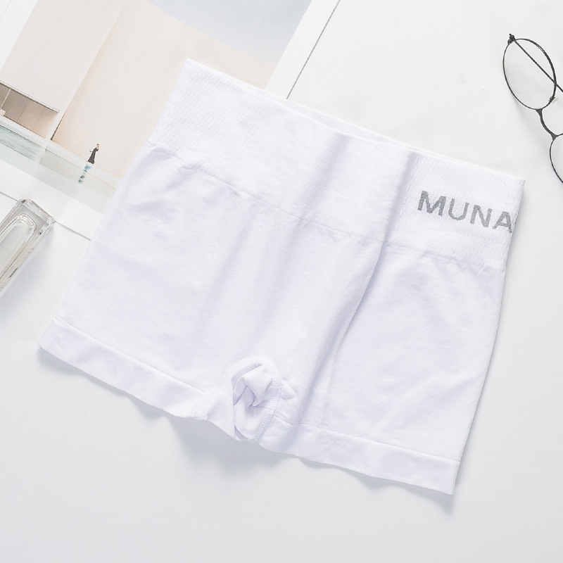 MUNAFIE Bezšivne ženske shapewear hlače, srednji pojas, oblikovanje trbuha