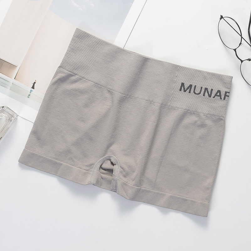 MUNAFIE Bezšivne ženske shapewear hlače, srednji pojas, oblikovanje trbuha