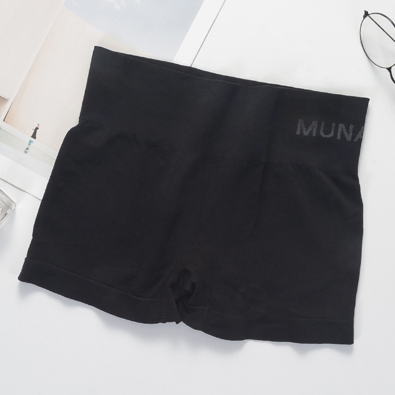MUNAFIE Bezšivne ženske shapewear hlače, srednji pojas, oblikovanje trbuha