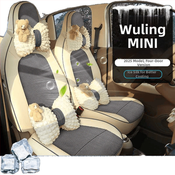 Potahy sedadiel Wuling Mini pre štvordverovú verziu, štvrtá generácia Hongguang EV Mini, sedadlové vankúše do všetkých ročných období