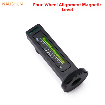Magnetický level na štyri kolesá pre nastavenie camberu a toe — automobilový nástroj