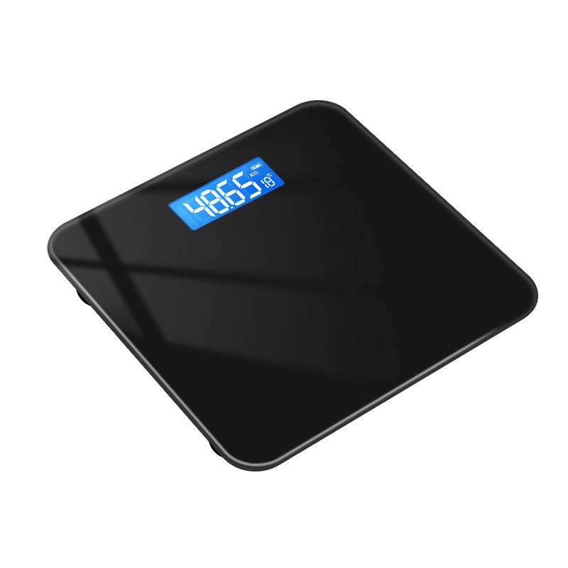 Otthoni használatra szánt testsúlymérő Bluetooth-kapcsolattal, pontos digitális mérleg testsúly-, testzsír- és nedvesség méréséhez, akkumulátoros/USB töltés, felnőtteknek