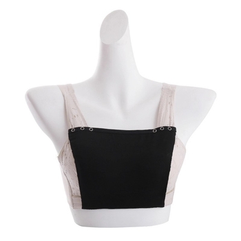 Top bez rukava s omotačem za prsa i jastučićima