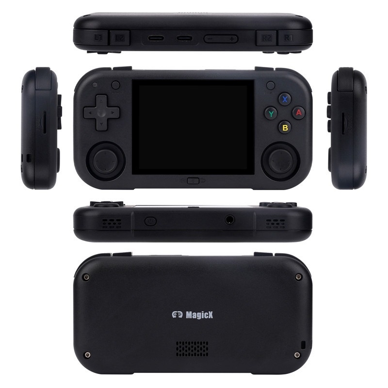 Ampown Mini Zero 28 φορητή κονσόλα παιχνιδιών με joystick, 2,8-ίντσες οθόνη, ρετρό κλασικό σχέδιο
