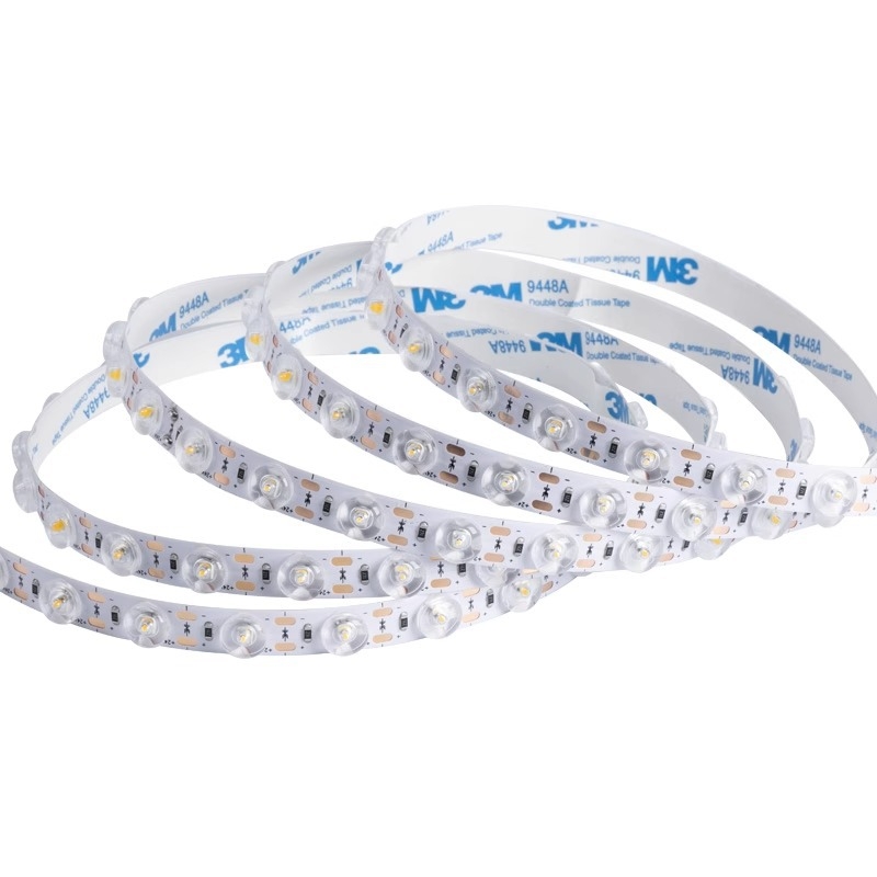 LED linearna svjetlosna traka s difuznom refleksijom i lećom, 24V, samoljepljiva, za stropne kutije s lećama
