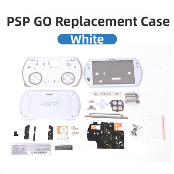 Kryt PSP Go – výmena so kompletným tlačidiel, skrutiek, príslušenstva a nálepiek