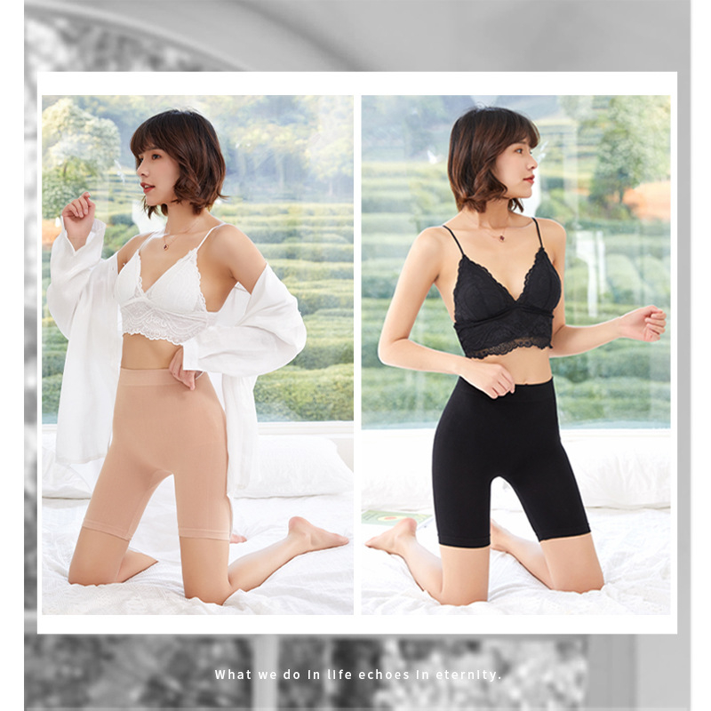 Γυναικείοι leggings από Modal με ενσωματωμένο σλίπ για διακριτική κάλυψη, μήκος 3/4, ελαφριά καλοκαιρινά