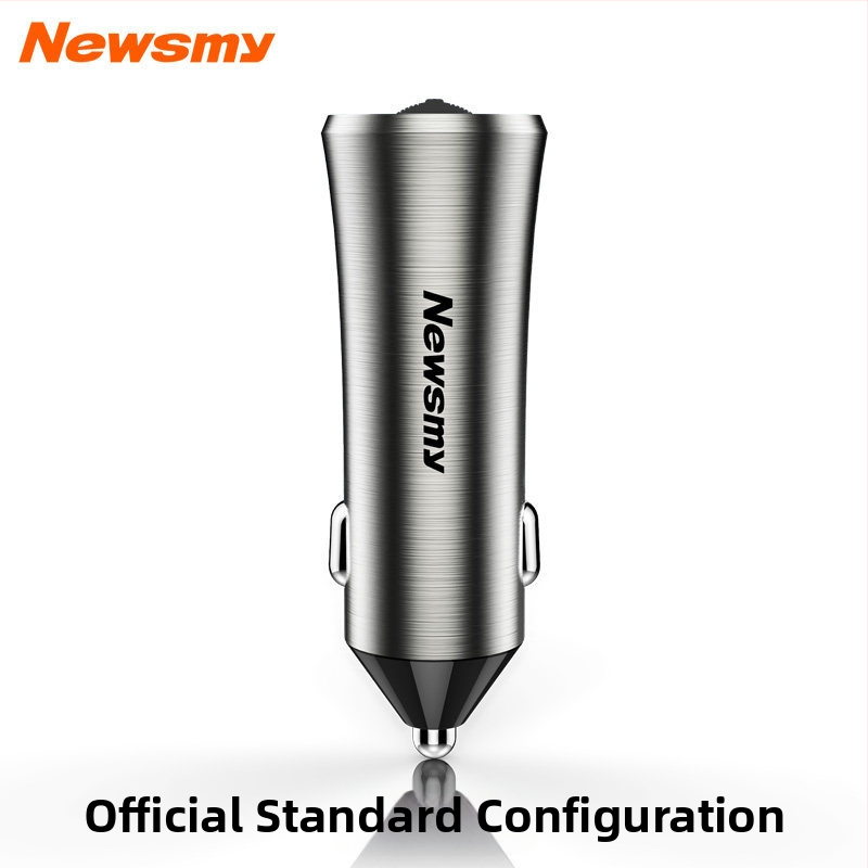 Newman HD автомобилен Bluetooth приемник MP3 плеър, компактно тяло, двупортово бързо зареждане и FM предавател