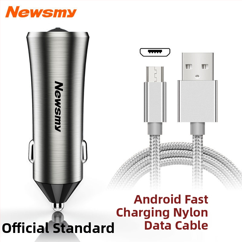 Newman HD автомобилен Bluetooth приемник MP3 плеър, компактно тяло, двупортово бързо зареждане и FM предавател