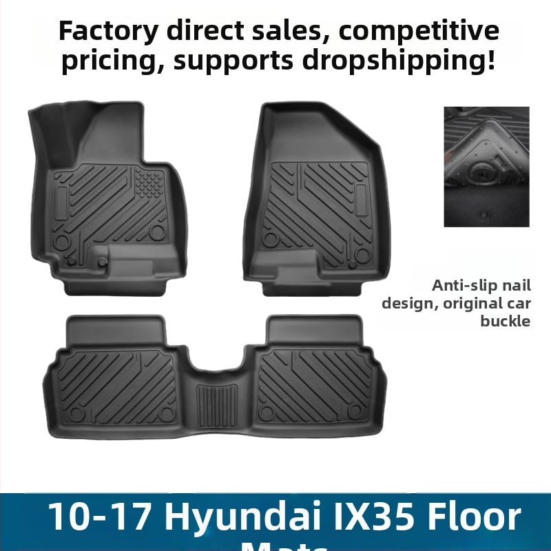 Hyundai ix35 (2010–2017) podlahové rohože, interiérové rohože z TPE, ekologické
