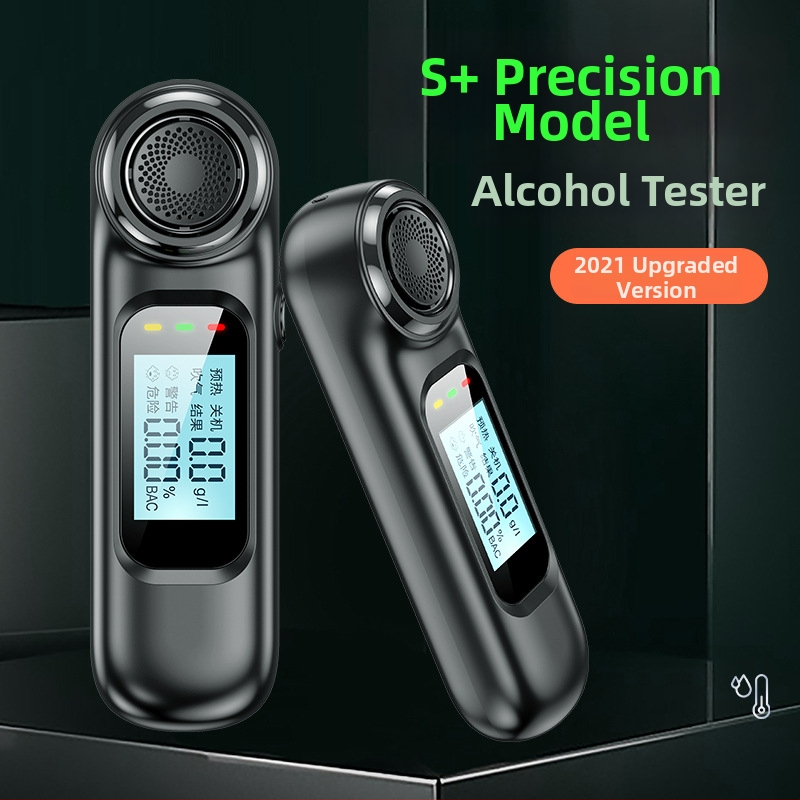 Prenosný dychový tester alkoholu pre auto a domov — vysoko presný merací prístroj