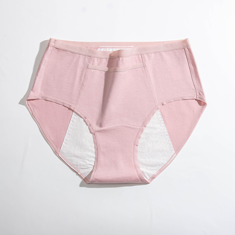 Ženske menstrualne gaćice s visokim strukom, dišuće, zaštita od curenja, pamuk, japanskog stila