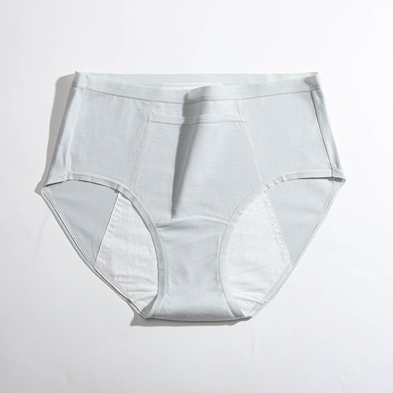 Ženske menstrualne gaćice s visokim strukom, dišuće, zaštita od curenja, pamuk, japanskog stila