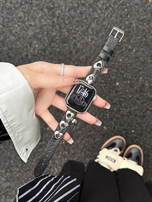 Kožni remen za Apple Watch S11 s leopard uzorkom i zvjezdanim motivom, 14 mm