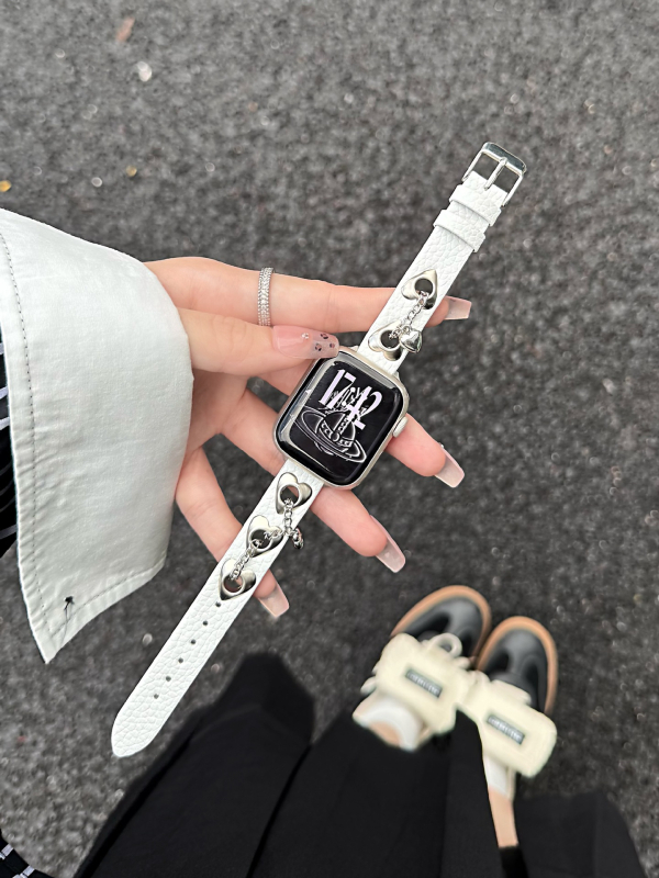 Kožni remen za Apple Watch S11 s leopard uzorkom i zvjezdanim motivom, 14 mm