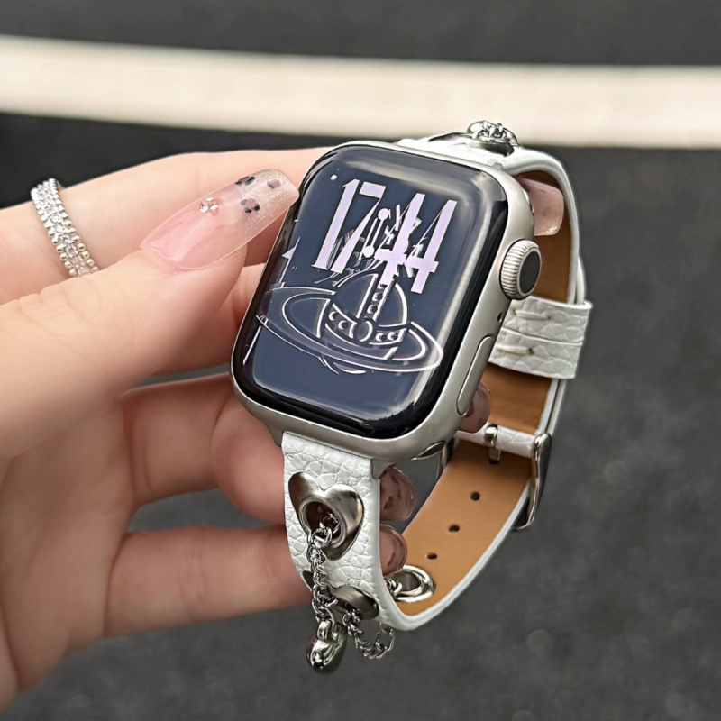 Kožni remen za Apple Watch S11 s leopard uzorkom i zvjezdanim motivom, 14 mm
