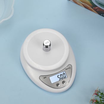 B05 Κουζίνας Ψηφιακή Ζυγαριά με 5 kg χωρητικότητα, ακρίβεια 1 g – συμπαγής ζυγαριά γραμμαρίων για το ψήσιμο