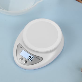 B05 Κουζίνας Ψηφιακή Ζυγαριά με 5 kg χωρητικότητα, ακρίβεια 1 g – συμπαγής ζυγαριά γραμμαρίων για το ψήσιμο