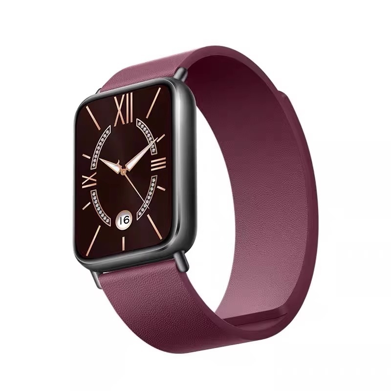 Brățară Kona din piele, magnetică, NFC, pentru Xiaomi Mi Band 9 Pro și 8 Pro, unisex, stil sport