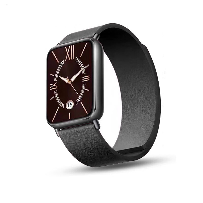 Brățară Kona din piele, magnetică, NFC, pentru Xiaomi Mi Band 9 Pro și 8 Pro, unisex, stil sport