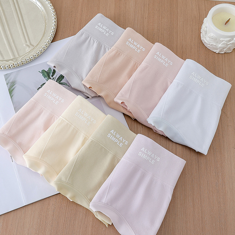 Kaili Hua Modal bezšavne ženske gaćice, visoki struk, elastični široki pojas, prozračne, nježne prema koži, podstava prepona od Mulberry Silk, antibakterijski